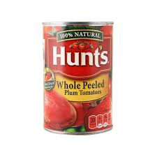 Hunts Whole Peeled Plum Tomatoes 411 G