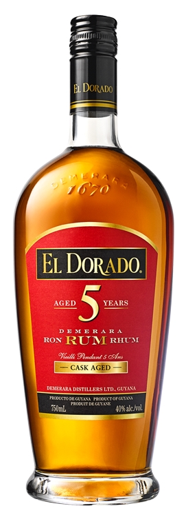 El Dorado 5 Year Dark Rum 750 Ml