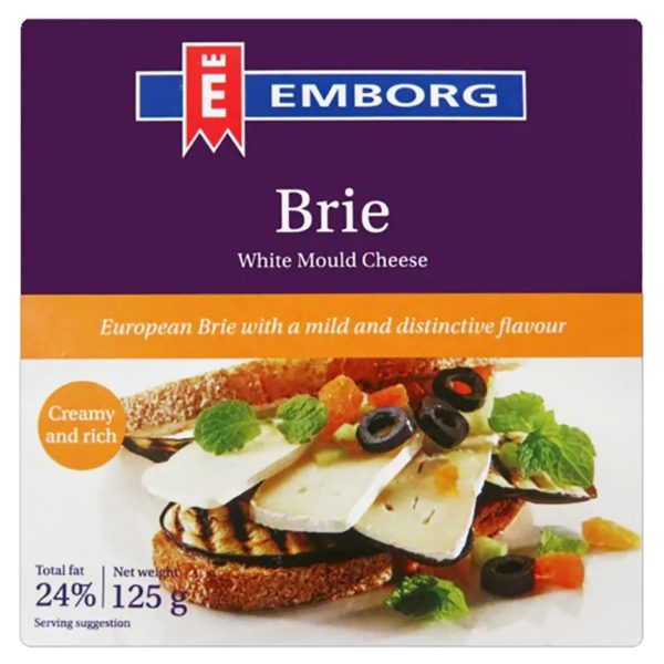 Emborg Danish Brie 125 G