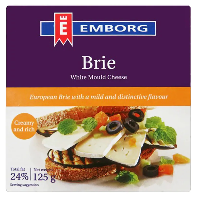 Emborg Danish Brie 125 G