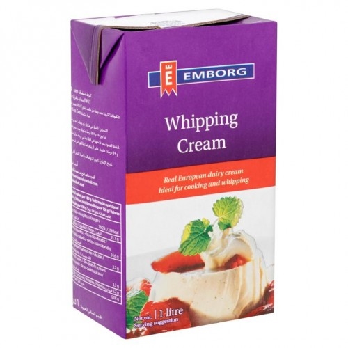 Emborg Whipping Cream 1Lt