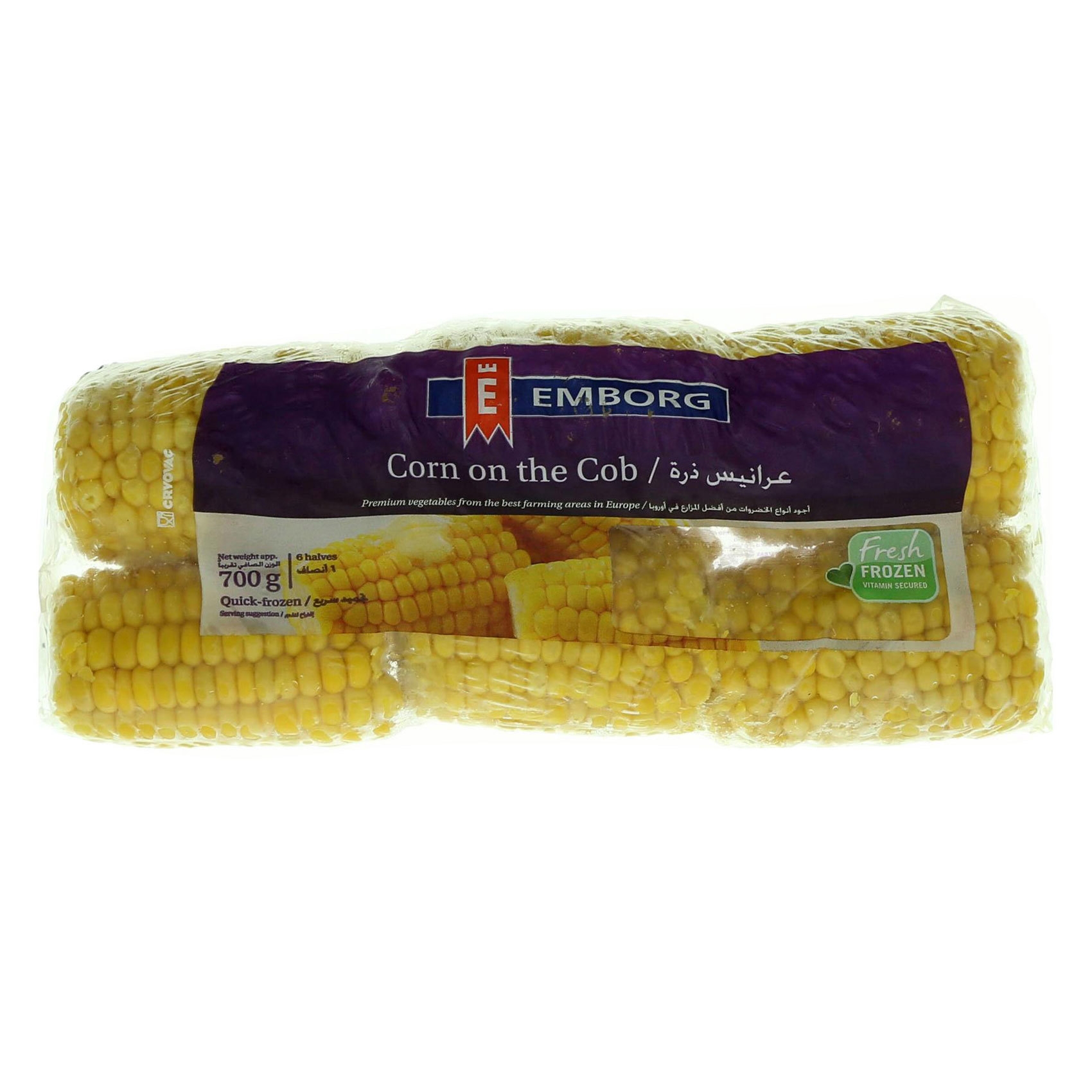 Emborg Corn On The Cob 3″ 6 Ct
