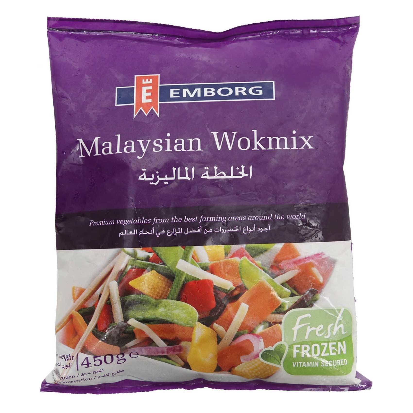 Emborg Malaysian Wok Mix 450 G