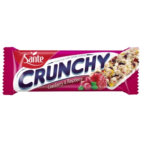Sante Muesli Bar Cran & Raspberry 40 G