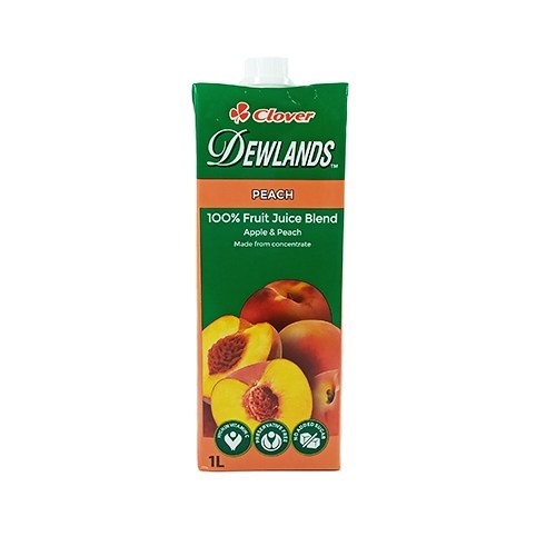 Dewlands Peach Juice 100% Fruit 1 L