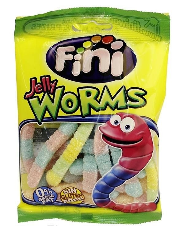 Fini Jelly Worms Gf 90 G