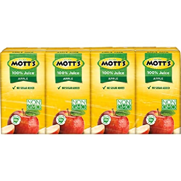 Motts Mini Apple Juice 4 X 125 Ml