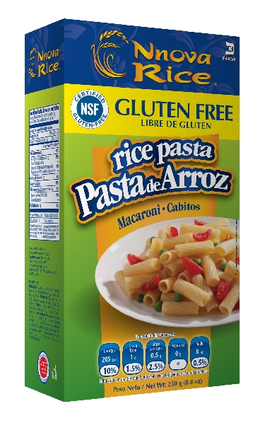 Nnova Rice Pasta Macaroni 250 G