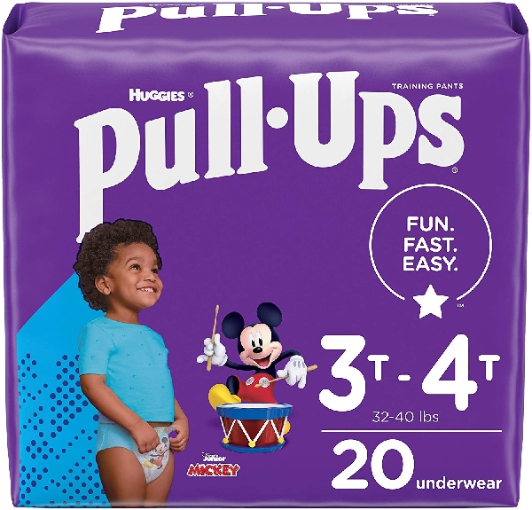 Huggies Pull Ups Boys 3T-4T 20 Ct