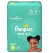 Pampers Baby Dry Diapers Size 6 21 Ct