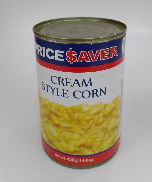 Pricesaver Cream Style Corn 425 G
