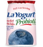 La Yogurt Original Lf Blueberry 6 Oz
