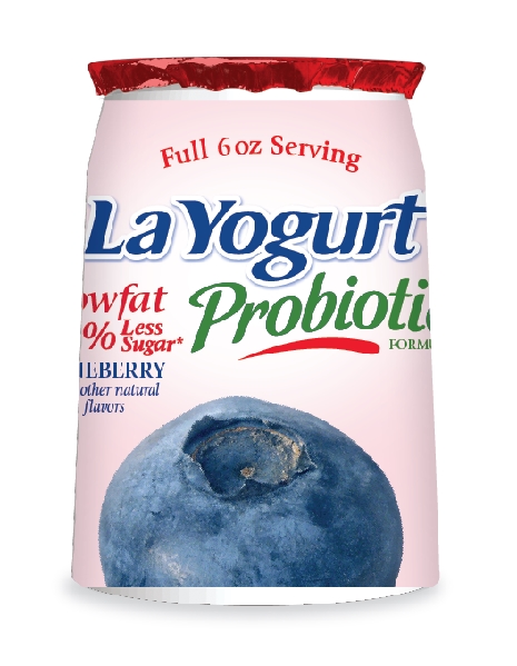 La Yogurt Original Lf Blueberry 6 Oz