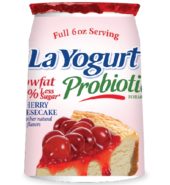 La Yogurt Original Lf Cherry Cheesecake