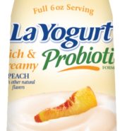 La Yogurt Rich & Creamy Peach 6 Oz