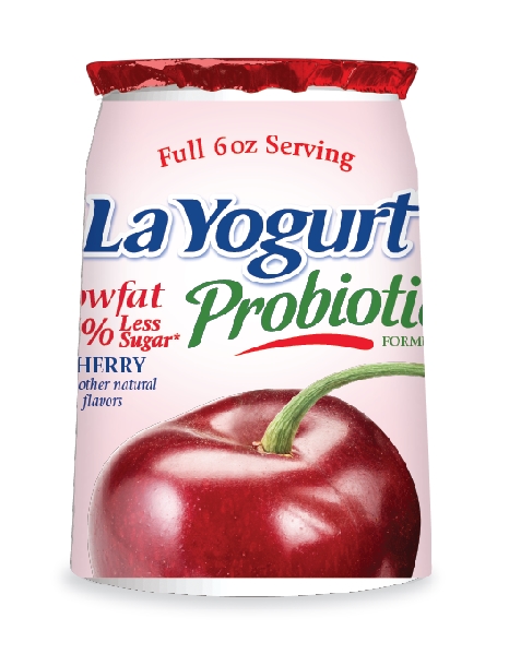La Yogurt Original Lf Cherry 6 Oz