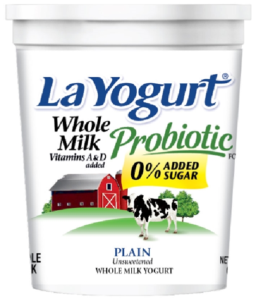 La Yogurt Whole Milk Unsweetened 907 G