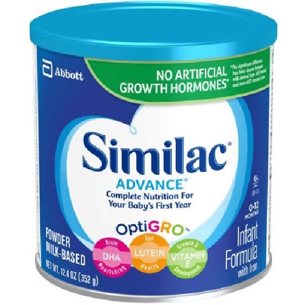 Similac Adv W Iron Formula Ara 365 G