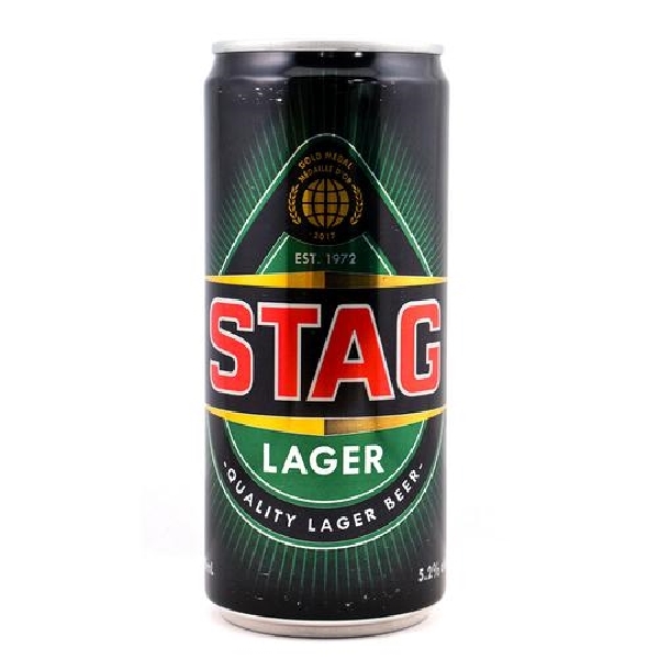 Stag Beer Slim Can 295 Ml