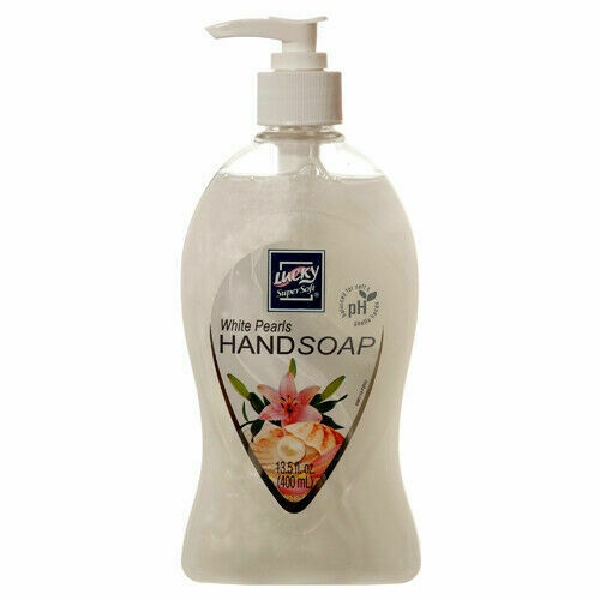 Lucky Liq Hand Soap White Pearls 14 Oz