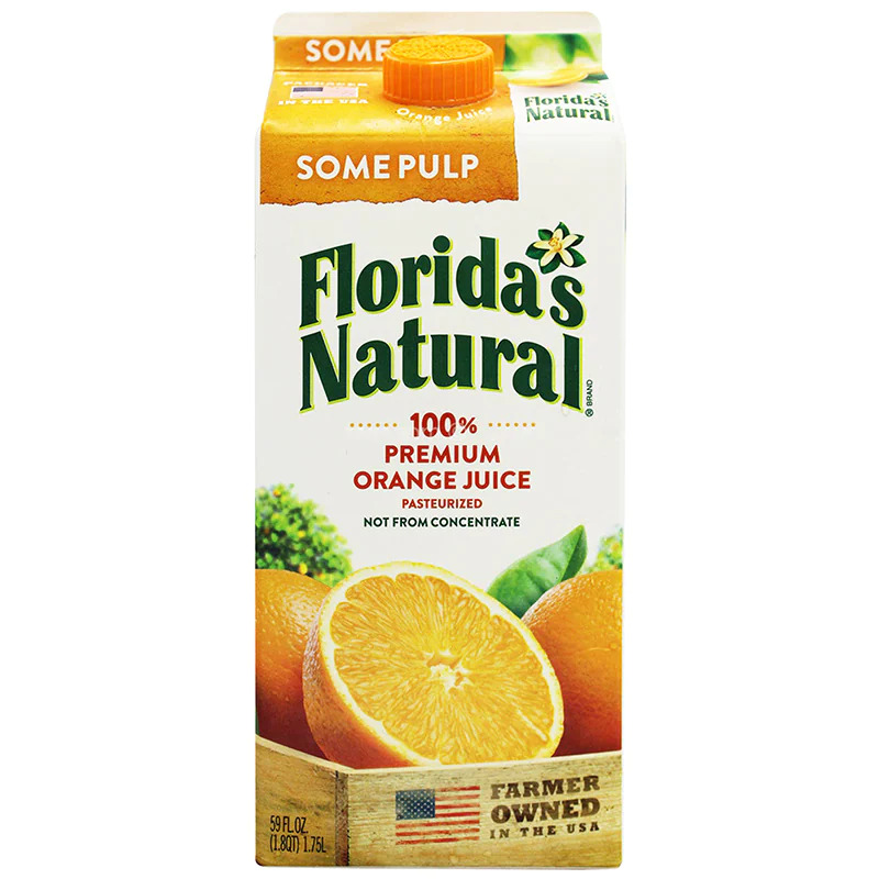Florida Natural Orange Juice 100% Pre So