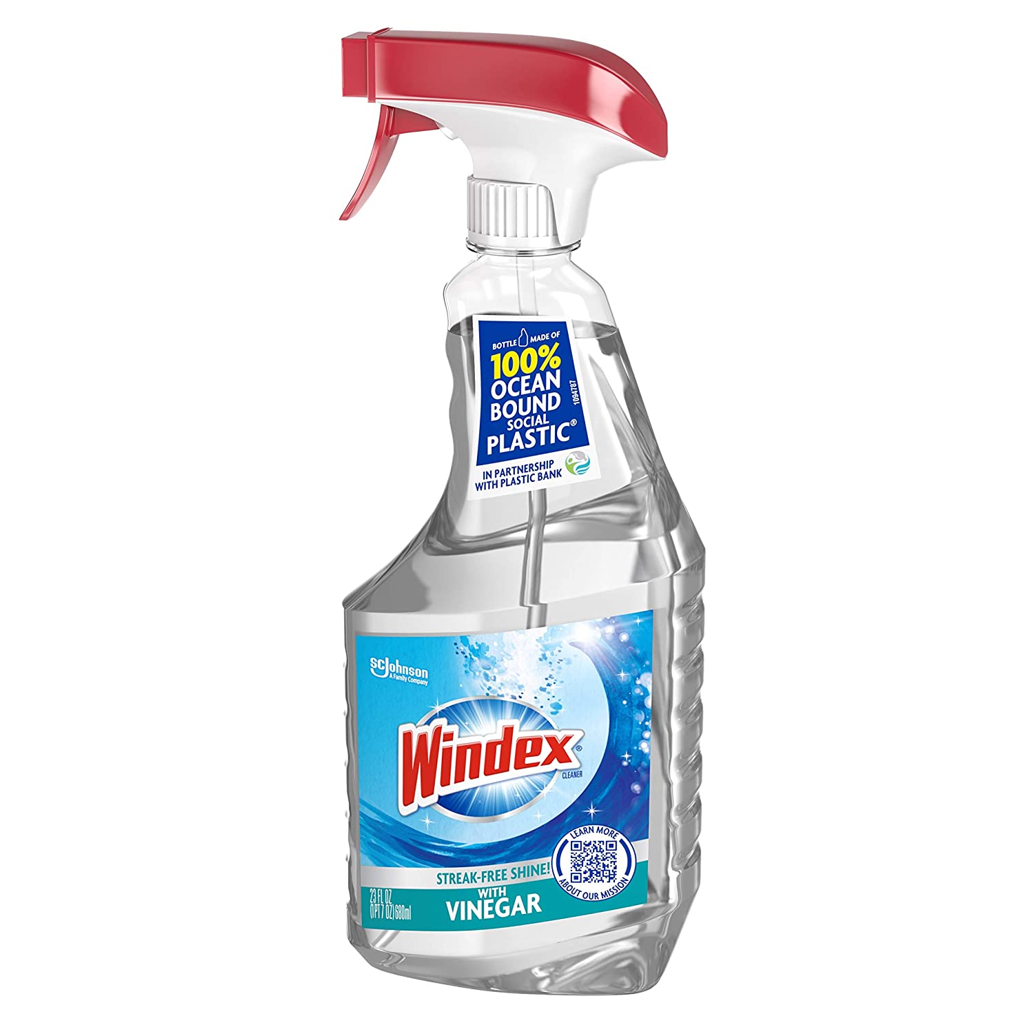 Windex Glass Cleaner Vinegar 23 Oz