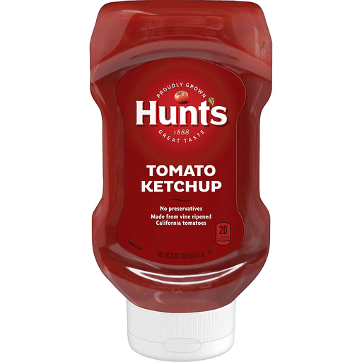 Hunts Ketchup Inverted Bottle 567 G