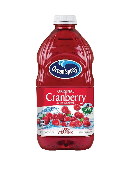 Ocean Spray 100% Cranberry Nsa 1.77 L