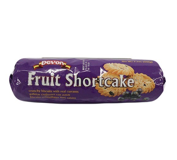 Devon Shortcake Fruit 200 G