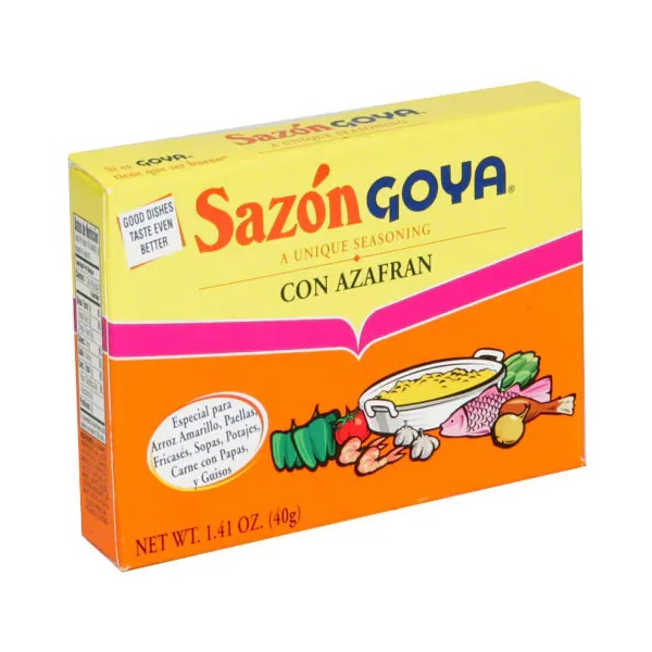 Goya Sazon Con Azafran 40 G