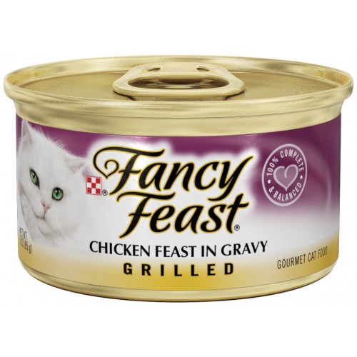 Fancy Feast Chicken In Gravy Grilled 85