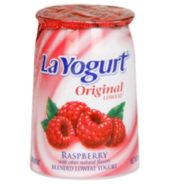 La Yogurt Original Lf Raspberry 6 Oz