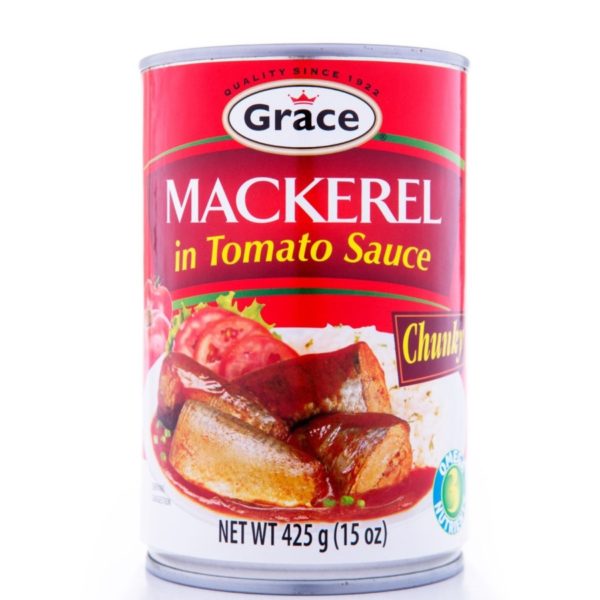 Grace Mackerel Chunky In Tomato Sauce 42