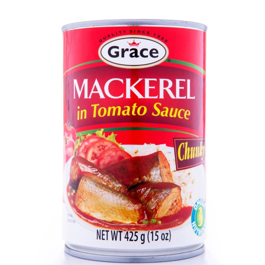 Grace Mackerel Chunky In Tomato Sauce 42