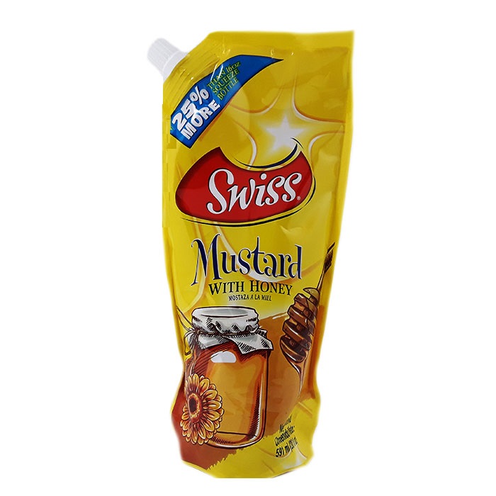 Swiss Mustard Honey Spouch 591 Ml