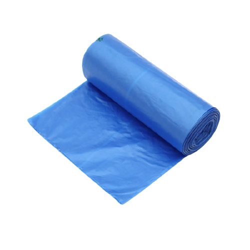 Sturdy Garbage Bags Blue Large 20 Ct