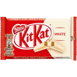 Nestle Kit Kat 4 Finger White 45 G