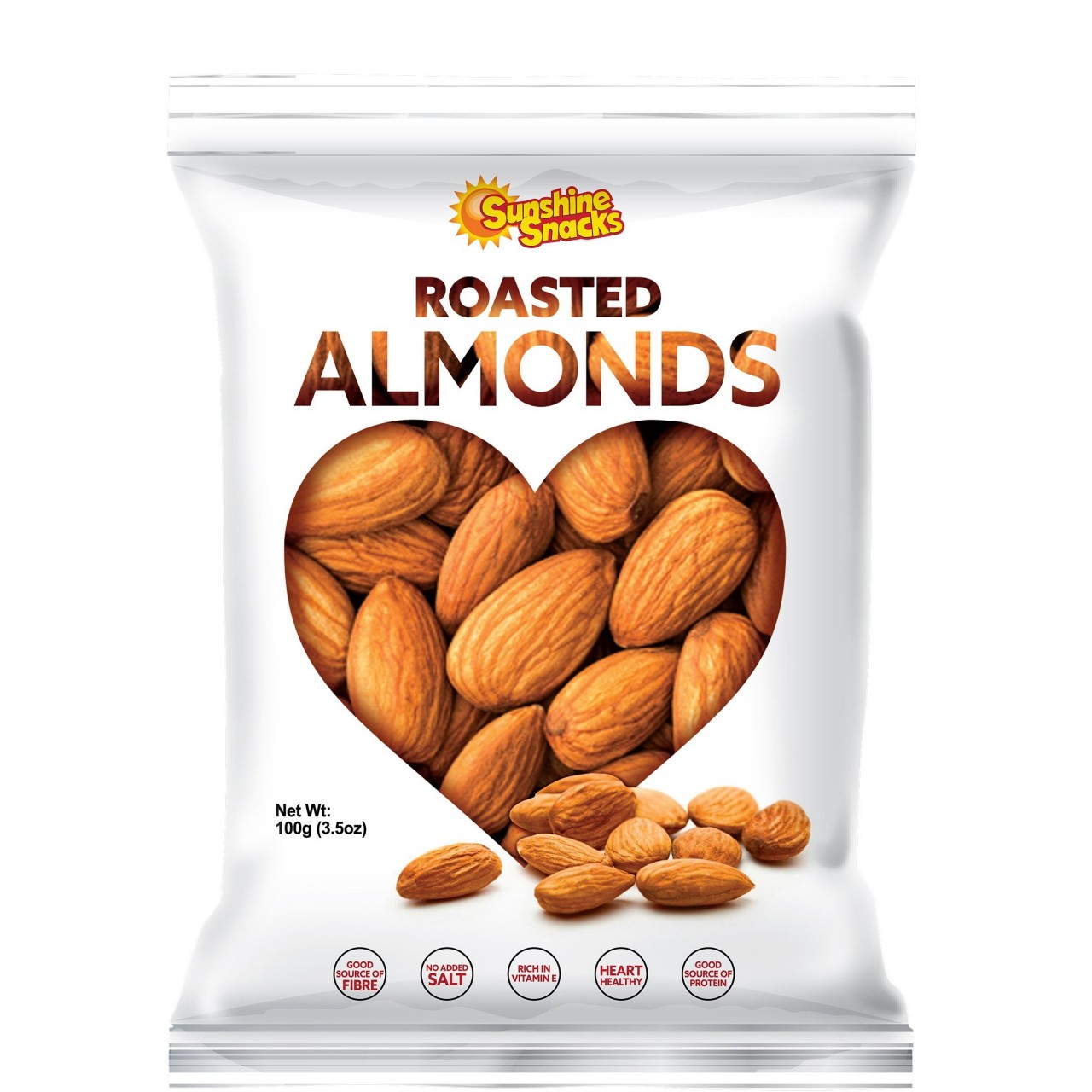 Sunshine Snacks Roasted Almond 100 G