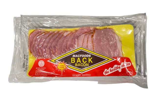 Macfoods Back Bacon 200 G