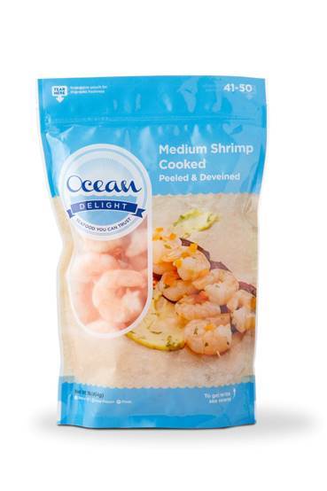 Ocean Delight Shrimp 41-50 Cooked 454 G