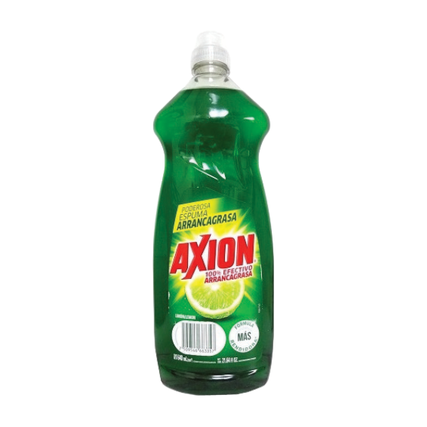 Axion Dishwashing Liquid Lemon 640 Ml