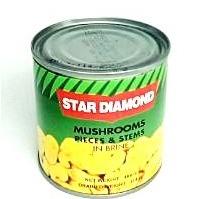 Star Diamond Mushrooms Pieces & Stems 18