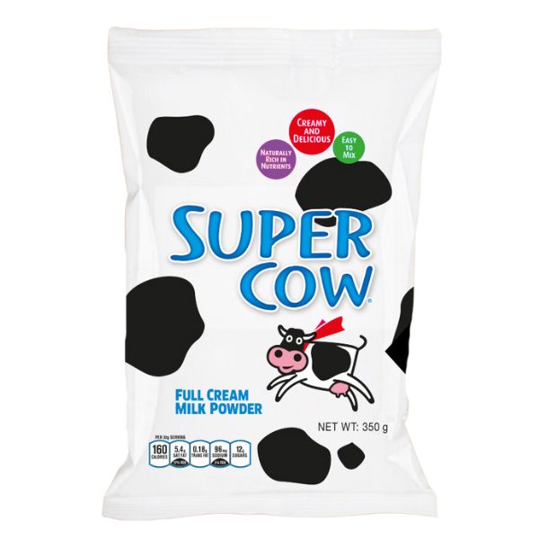 Super Cow Powder Milk Full Cream 350 G