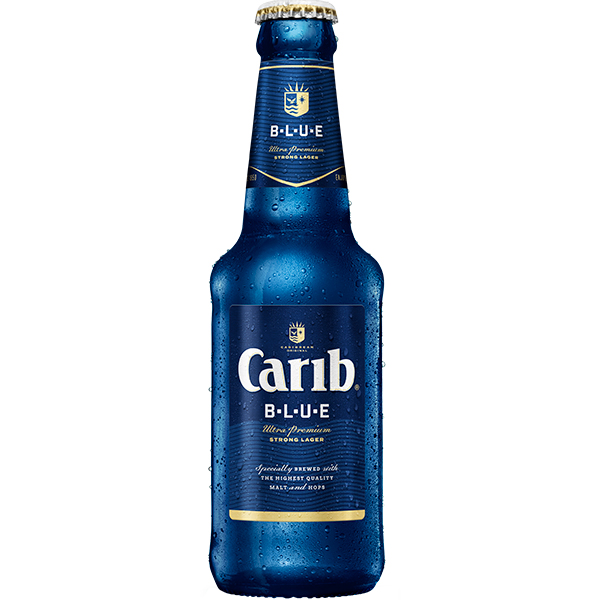 Carib Beer Bottle Blue 275 Ml