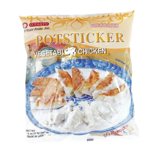O Tasty Potstickers Veg & Chicken 2 Lb