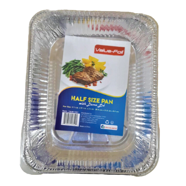 Two Seasons Foil Pan Half Size With Lid