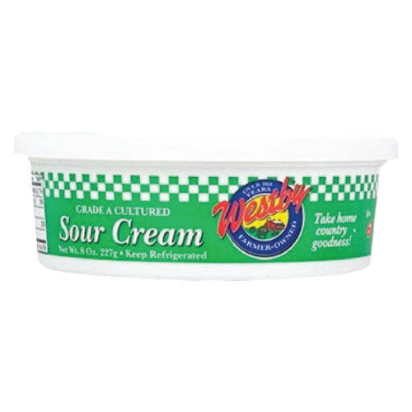 Westby Sour Cream 8 Oz