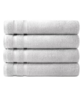 Mainstays Bath Towel Light Grey 1 Ct