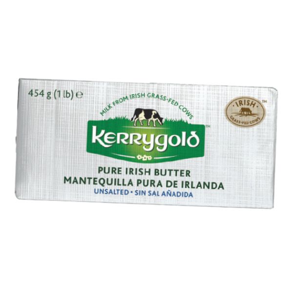 Kerrygold Butter Table Unsalted 454 G