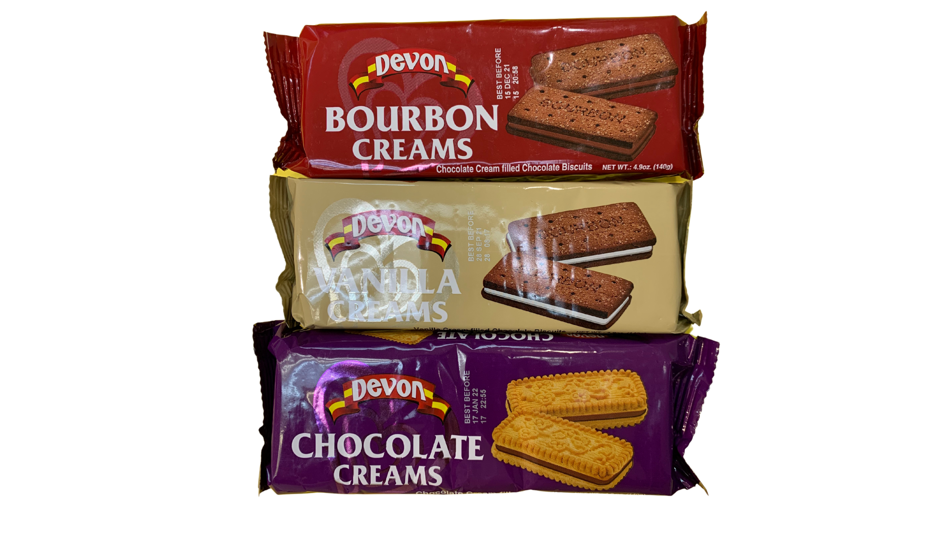 Devon Creams Asst Banded Offer 3 X140 G